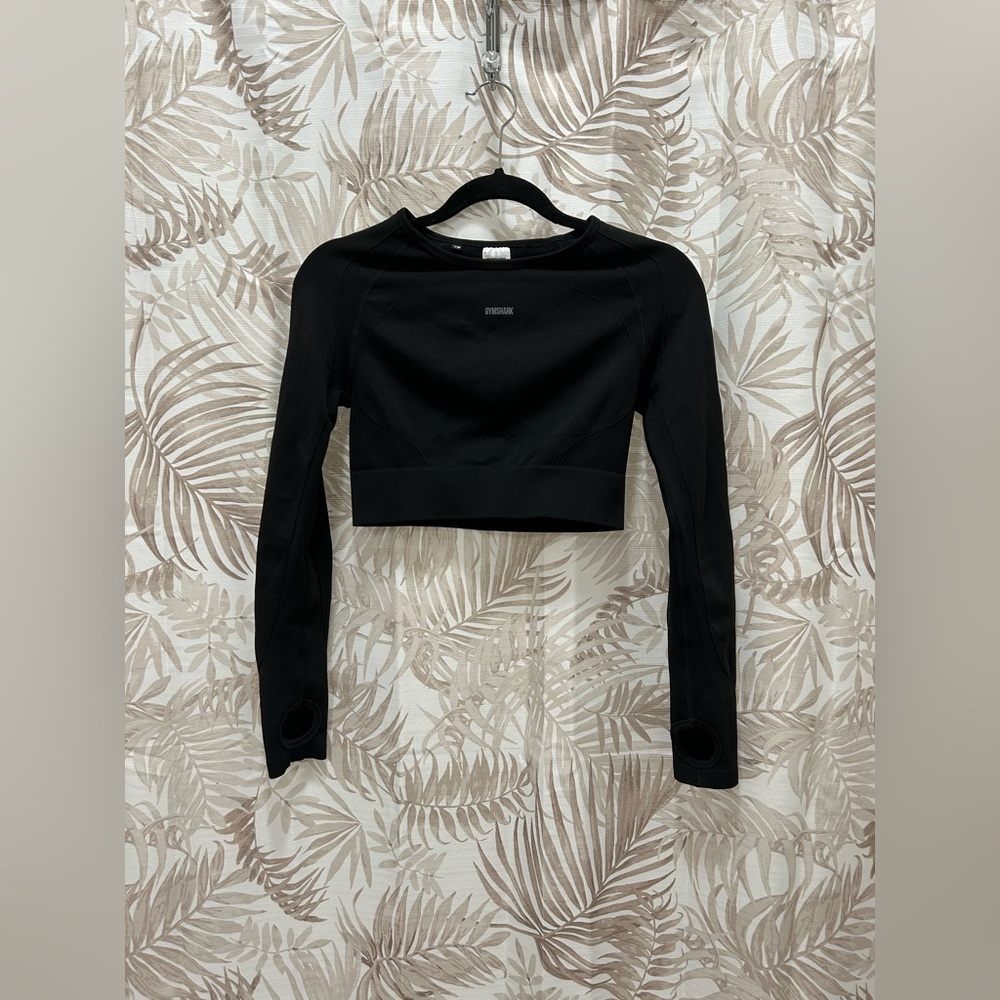 Gymshark long sleeve crop top